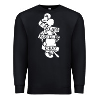 Black pierce the veil back Premium Sweatshirt - linhVisuals