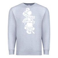 Heather Grey pierce the veil back Premium Sweatshirt - linhVisuals
