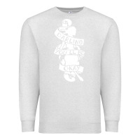 Oatmeal Heather pierce the veil back Premium Sweatshirt - linhVisuals