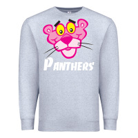 Heather Grey pink panther custom Premium Sweatshirt - linhVisuals