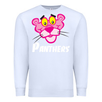 White pink panther custom Premium Sweatshirt - linhVisuals