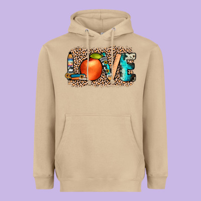 Love Png Heavyweight Hoodie Designed By Jahusdesignshop