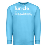 Ocean Blue funcle Premium Sweatshirt - linhVisuals