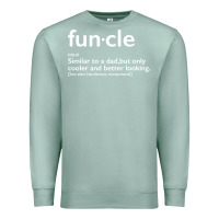 Seafoam funcle Premium Sweatshirt - linhVisuals