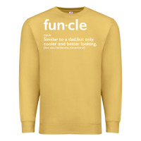 Antique Gold funcle Premium Sweatshirt - linhVisuals
