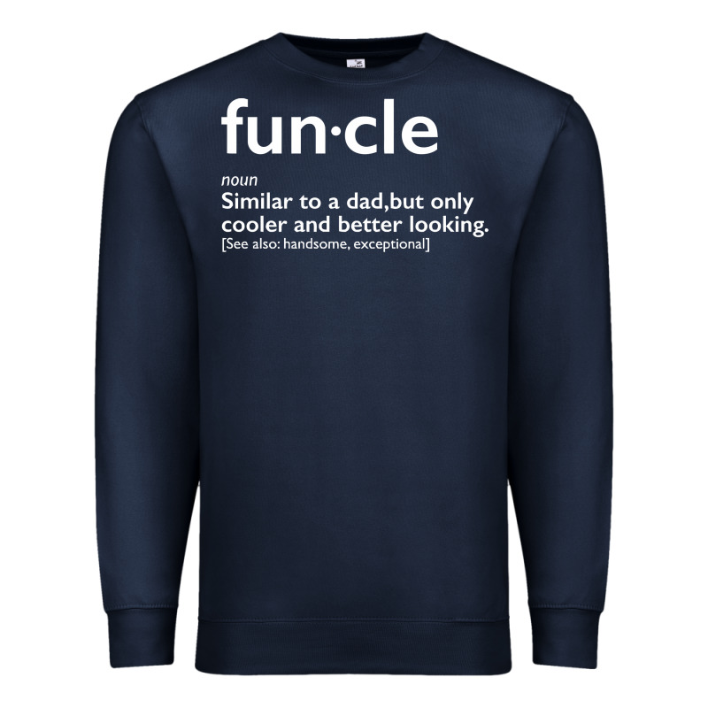Funcle Premium Sweatshirt by linhVisuals | Teevron
