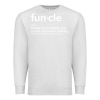 Oatmeal Heather funcle Premium Sweatshirt - linhVisuals