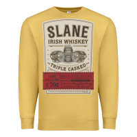 Antique Gold slane irish whiskey Premium Sweatshirt - linhVisuals
