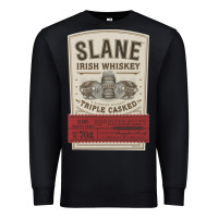 Black slane irish whiskey Premium Sweatshirt - linhVisuals