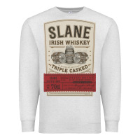 Oatmeal Heather slane irish whiskey Premium Sweatshirt - linhVisuals