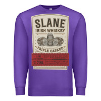 Purple slane irish whiskey Premium Sweatshirt - linhVisuals