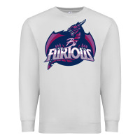 Dove Grey bi furious   bisexual Premium Sweatshirt - linhVisuals