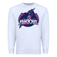 White bi furious   bisexual Premium Sweatshirt - linhVisuals
