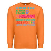 Carrot science is real , black lives matter , love is love , equality , kindn Premium Sweatshirt - linhVisuals
