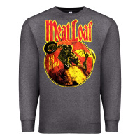 Charcoal Heather vintage meatloaf bat out of hell Premium Sweatshirt - linhVisuals
