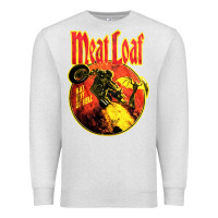 Oatmeal Heather vintage meatloaf bat out of hell Premium Sweatshirt - linhVisuals