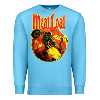 Ocean Blue vintage meatloaf bat out of hell Premium Sweatshirt - linhVisuals