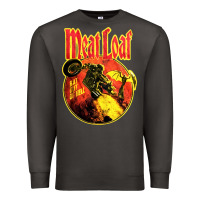 Smoke vintage meatloaf bat out of hell Premium Sweatshirt - linhVisuals