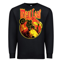 Black vintage meatloaf bat out of hell Premium Sweatshirt - linhVisuals