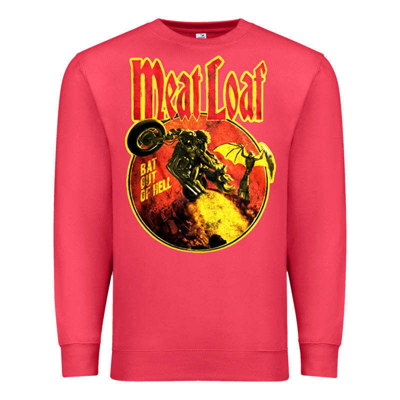 Vintage Meatloaf Bat Out Of Hell Premium Sweatshirt by linhVisuals | Teevron