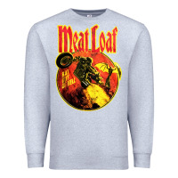 Heather Grey vintage meatloaf bat out of hell Premium Sweatshirt - linhVisuals