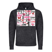 Vintage Black love Vintage Hoodie - LillyAllenDesigns