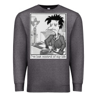 Charcoal Heather i've lost control of my life   rugrats Premium Sweatshirt - linhVisuals
