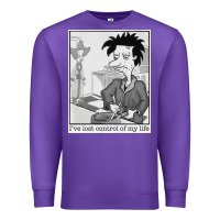 Purple i've lost control of my life   rugrats Premium Sweatshirt - linhVisuals