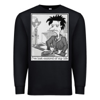 Black i've lost control of my life   rugrats Premium Sweatshirt - linhVisuals