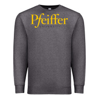 Charcoal Heather pfeiffer university Premium Sweatshirt - linhVisuals