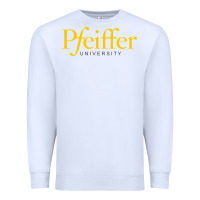 White pfeiffer university Premium Sweatshirt - linhVisuals