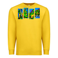 Lemon arcade turtles Premium Sweatshirt - linhVisuals