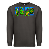 Smoke arcade turtles Premium Sweatshirt - linhVisuals