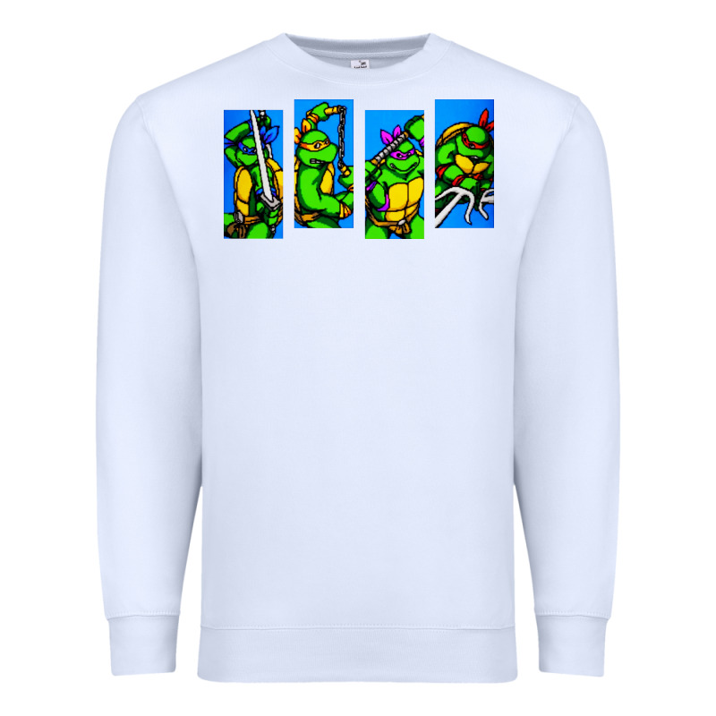Arcade Turtles Premium Sweatshirt by linhVisuals | Teevron