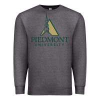Charcoal Heather piedmont university Premium Sweatshirt - linhVisuals