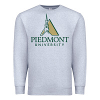 Heather Grey piedmont university Premium Sweatshirt - linhVisuals