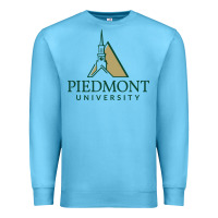 Ocean Blue piedmont university Premium Sweatshirt - linhVisuals