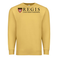 Antique Gold regis college Premium Sweatshirt - linhVisuals