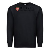 Black regis college Premium Sweatshirt - linhVisuals