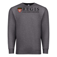 Charcoal Heather regis college Premium Sweatshirt - linhVisuals