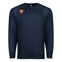 Navy regis college Premium Sweatshirt - linhVisuals