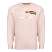 Pale Pink the dark side Premium Sweatshirt - linhVisuals
