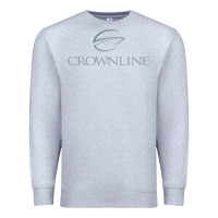 Heather Grey Crownline Boats Premium Sweatshirt - linhVisuals