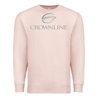 Pale Pink Crownline Boats Premium Sweatshirt - linhVisuals