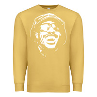 Antique Gold stevie wonder Premium Sweatshirt - linhVisuals