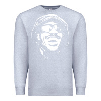 Heather Grey stevie wonder Premium Sweatshirt - linhVisuals