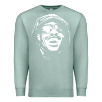 Seafoam stevie wonder Premium Sweatshirt - linhVisuals