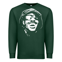 Sports Green stevie wonder Premium Sweatshirt - linhVisuals