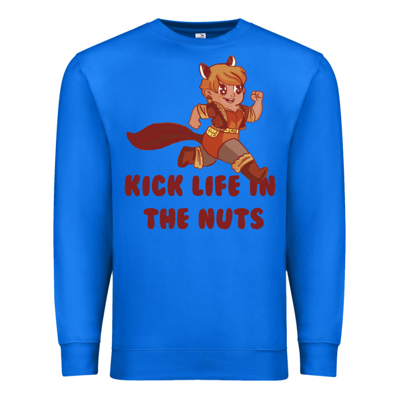 Kick Life In The Nuts   Squirrel Girl Premium Sweatshirt by linhVisuals | Teevron