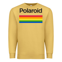Antique Gold polaroid color spectrum horizontal Premium Sweatshirt - linhVisuals
